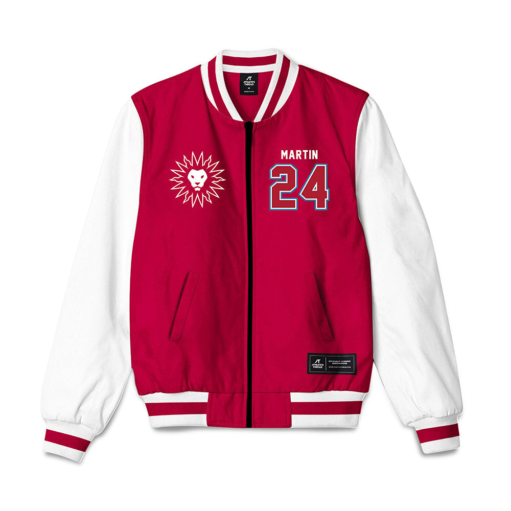 LMU - NCAA Men's Basketball : Jael Martin - Bomber Jacket-0