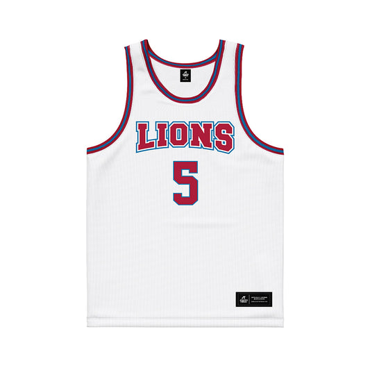 LMU - NCAA Men's Basketball : Mj Amey - Basketball Jersey-0
