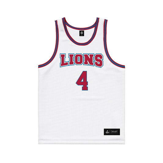 LMU - NCAA Men's Basketball : Aj Thomas - Basketball Jersey-0