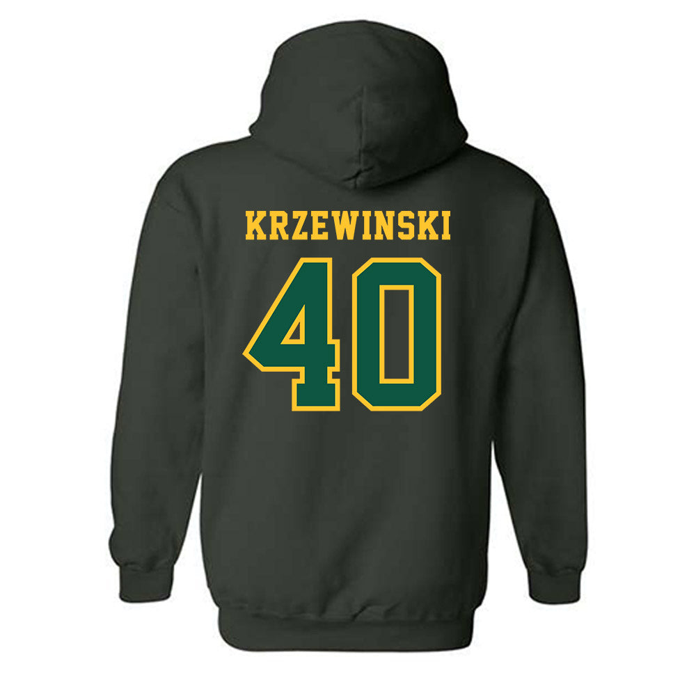 NDSU - NCAA Women's Basketball : Abby Krzewinski - Classic Shersey Hooded Sweatshirt-1