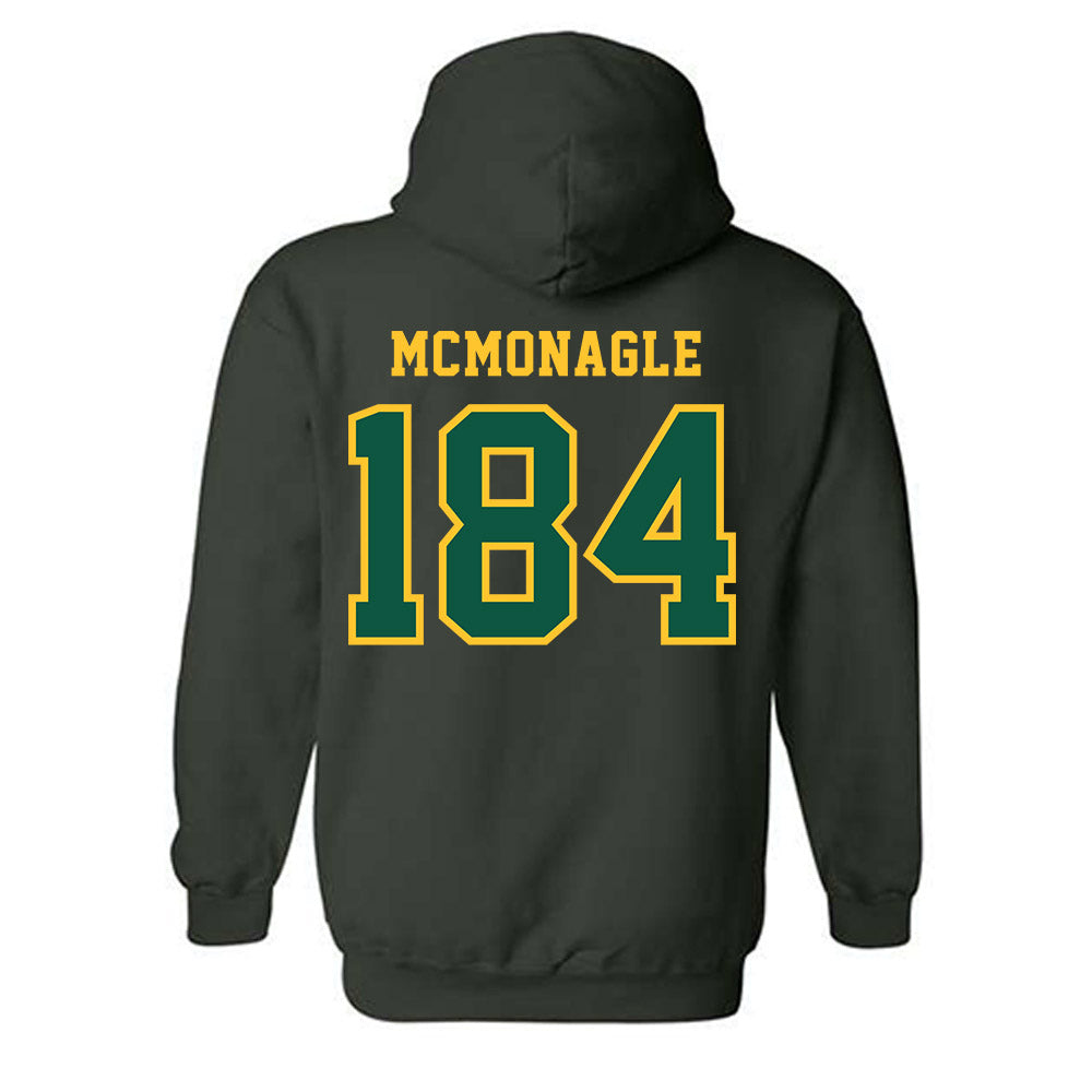 NDSU - NCAA Wrestling : Andrew McMonagle - Classic Shersey Hooded Sweatshirt-1