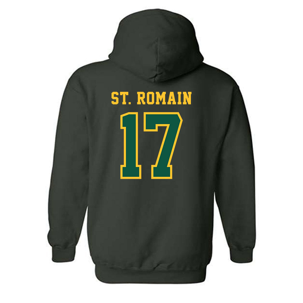 NDSU - NCAA Football : Isiah St. Romain - Classic Shersey Hooded Sweatshirt-1