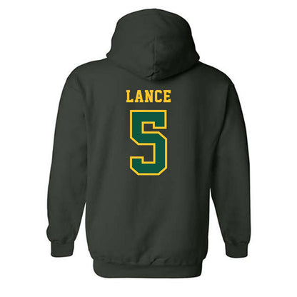 NDSU - NCAA Football : Bryce Lance - Classic Shersey Hooded Sweatshirt-1
