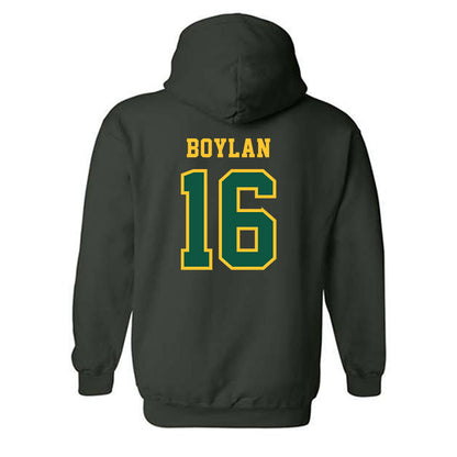 NDSU - NCAA Baseball : Austin Boylan - Classic Shersey Hooded Sweatshirt-1