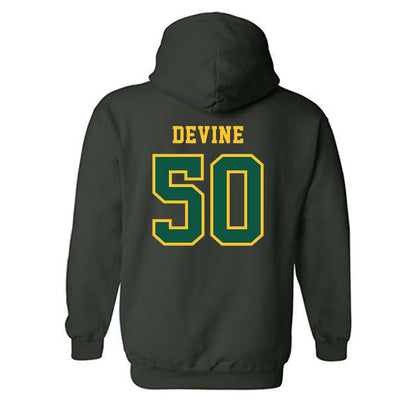 NDSU - NCAA Football : Damian Devine - Classic Shersey Hooded Sweatshirt-1