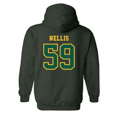 NDSU - NCAA Football : James Nellis - Classic Shersey Hooded Sweatshirt-1