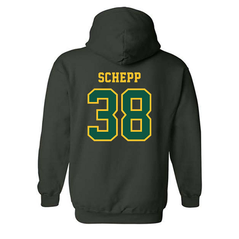 NDSU - NCAA Football : Ben Schepp - Classic Shersey Hooded Sweatshirt-1