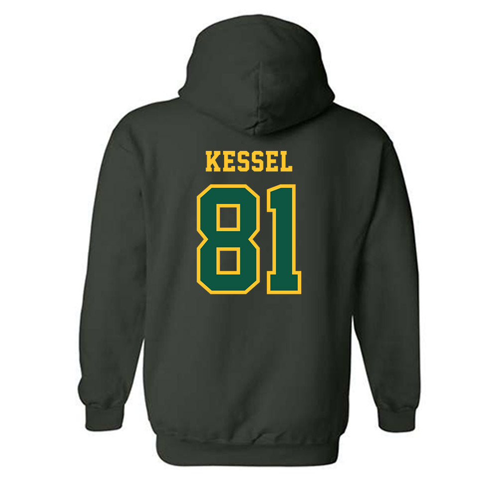 NDSU - NCAA Football : Reis Kessel - Classic Shersey Hooded Sweatshirt-1