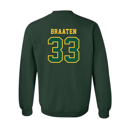 NDSU - NCAA Football : Walker Braaten - Classic Shersey Crewneck Sweatshirt-1