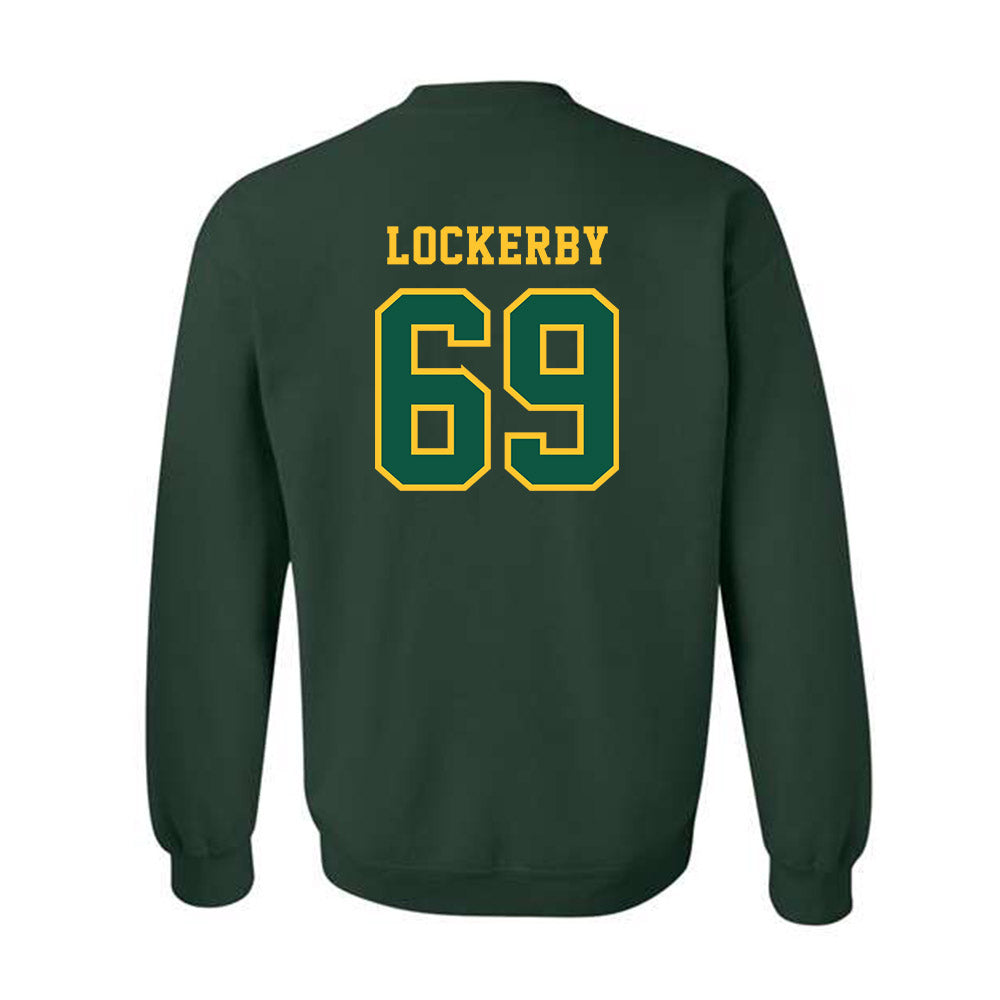 NDSU - NCAA Football : Devin Lockerby - Classic Shersey Crewneck Sweatshirt-1