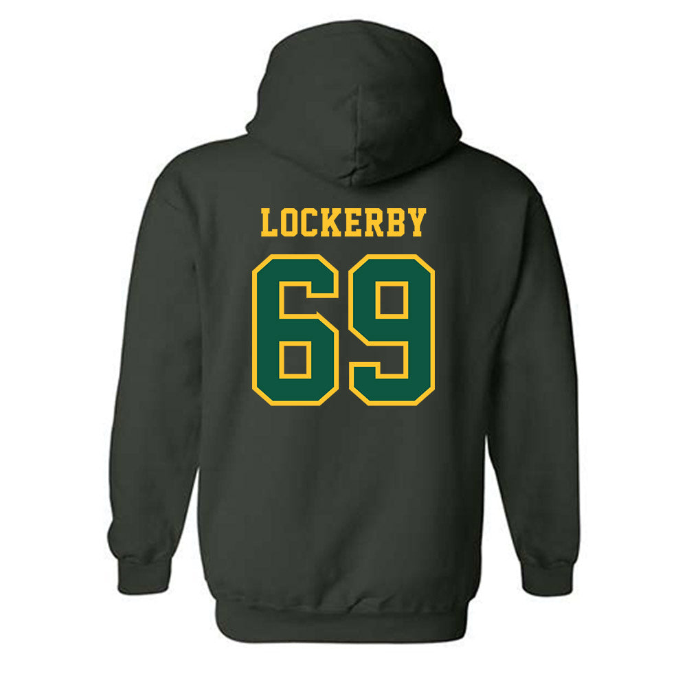 NDSU - NCAA Football : Devin Lockerby - Classic Shersey Hooded Sweatshirt-1