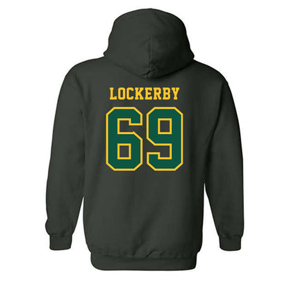 NDSU - NCAA Football : Devin Lockerby - Classic Shersey Hooded Sweatshirt-1