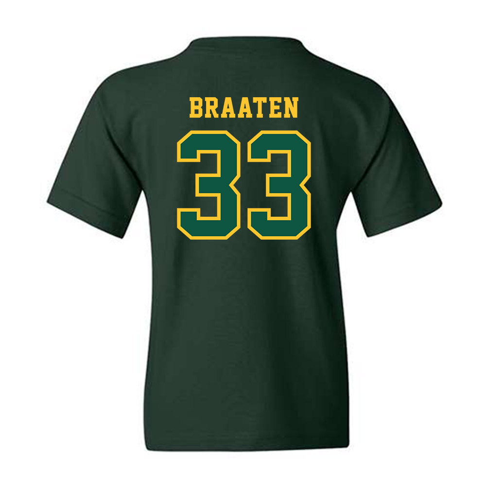 NDSU - NCAA Football : Walker Braaten - Classic Shersey Youth T-Shirt-1