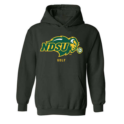 NDSU - NCAA Men's Golf : Jacob Skarperud - Classic Shersey Hooded Sweatshirt-0
