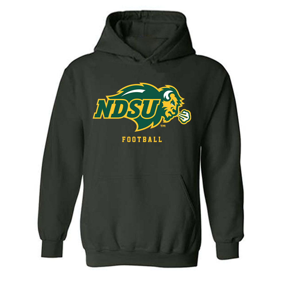 NDSU - NCAA Football : Reis Kessel - Classic Shersey Hooded Sweatshirt-0
