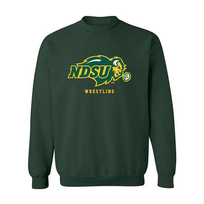 NDSU - NCAA Wrestling : Brayden Canoyer - Classic Shersey Crewneck Sweatshirt-0