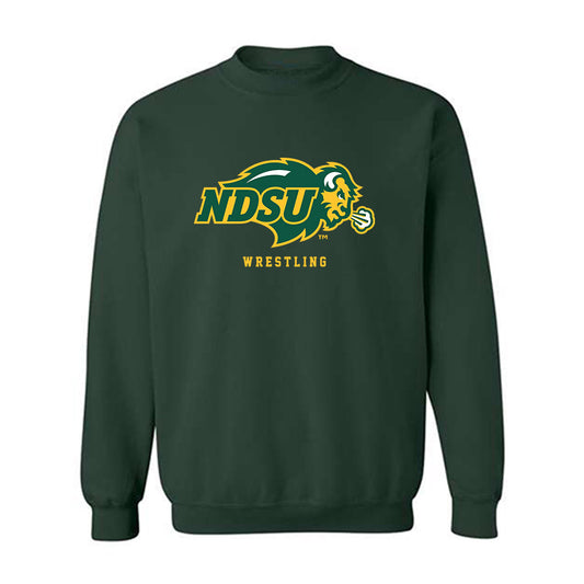 NDSU - NCAA Wrestling : Gabriel Gallardo - Classic Shersey Crewneck Sweatshirt-0