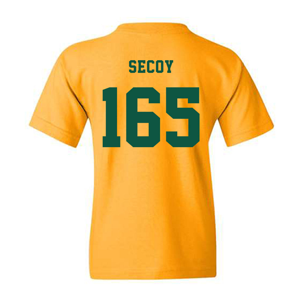 NDSU - NCAA Wrestling : Tyler Secoy - Classic Shersey Youth T-Shirt-1
