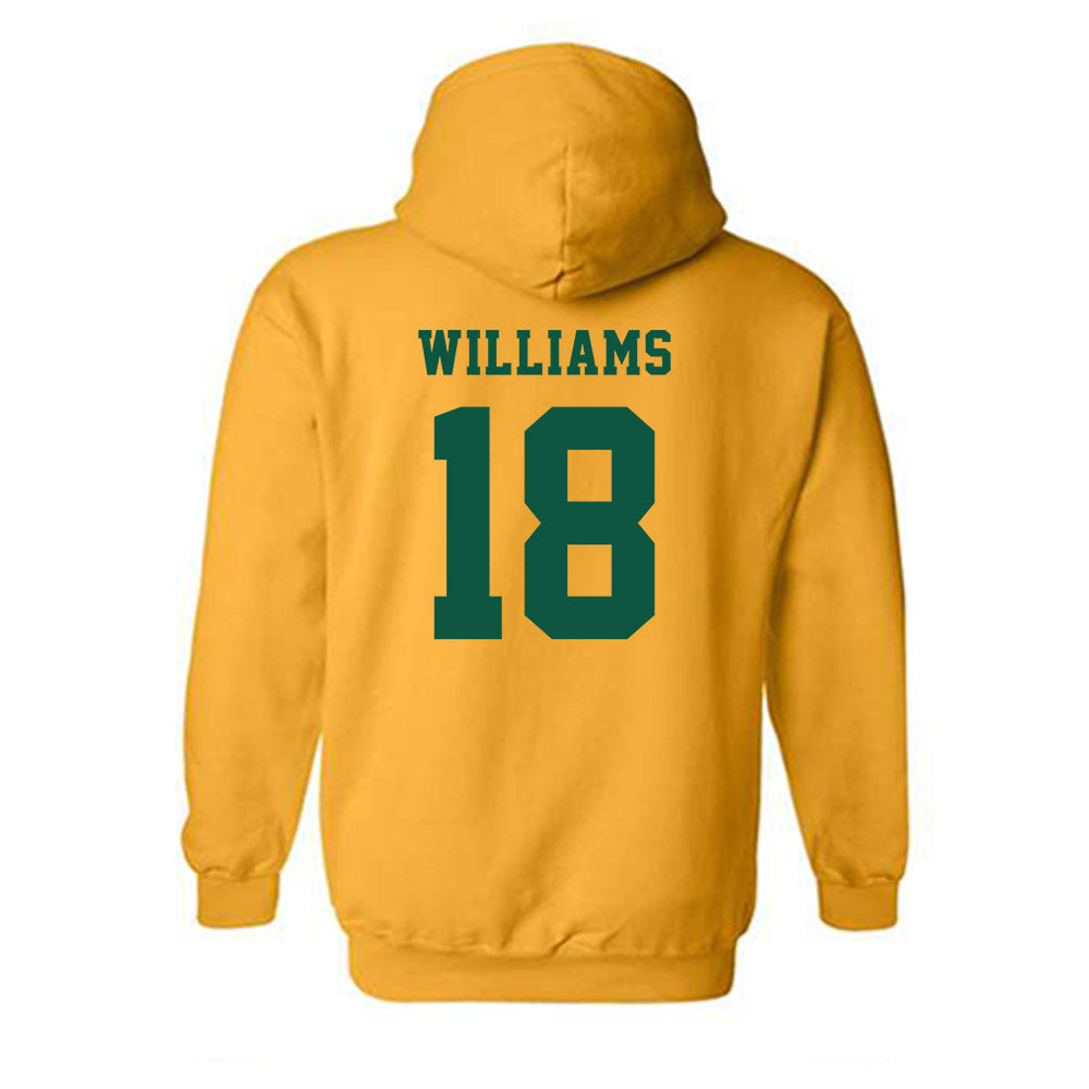 NDSU - NCAA Football : Jackson Williams - Classic Shersey Hooded Sweatshirt-1
