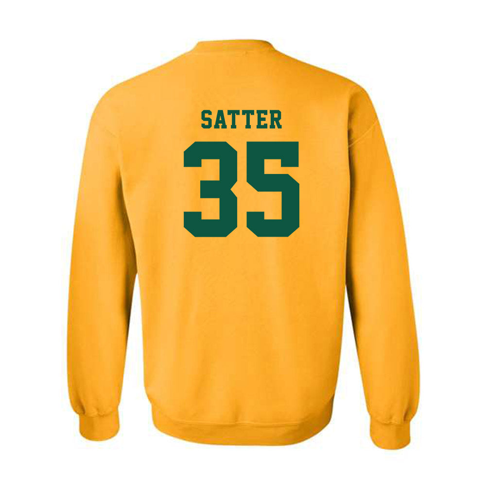 NDSU - NCAA Football : Ryland Satter - Classic Shersey Crewneck Sweatshirt-1
