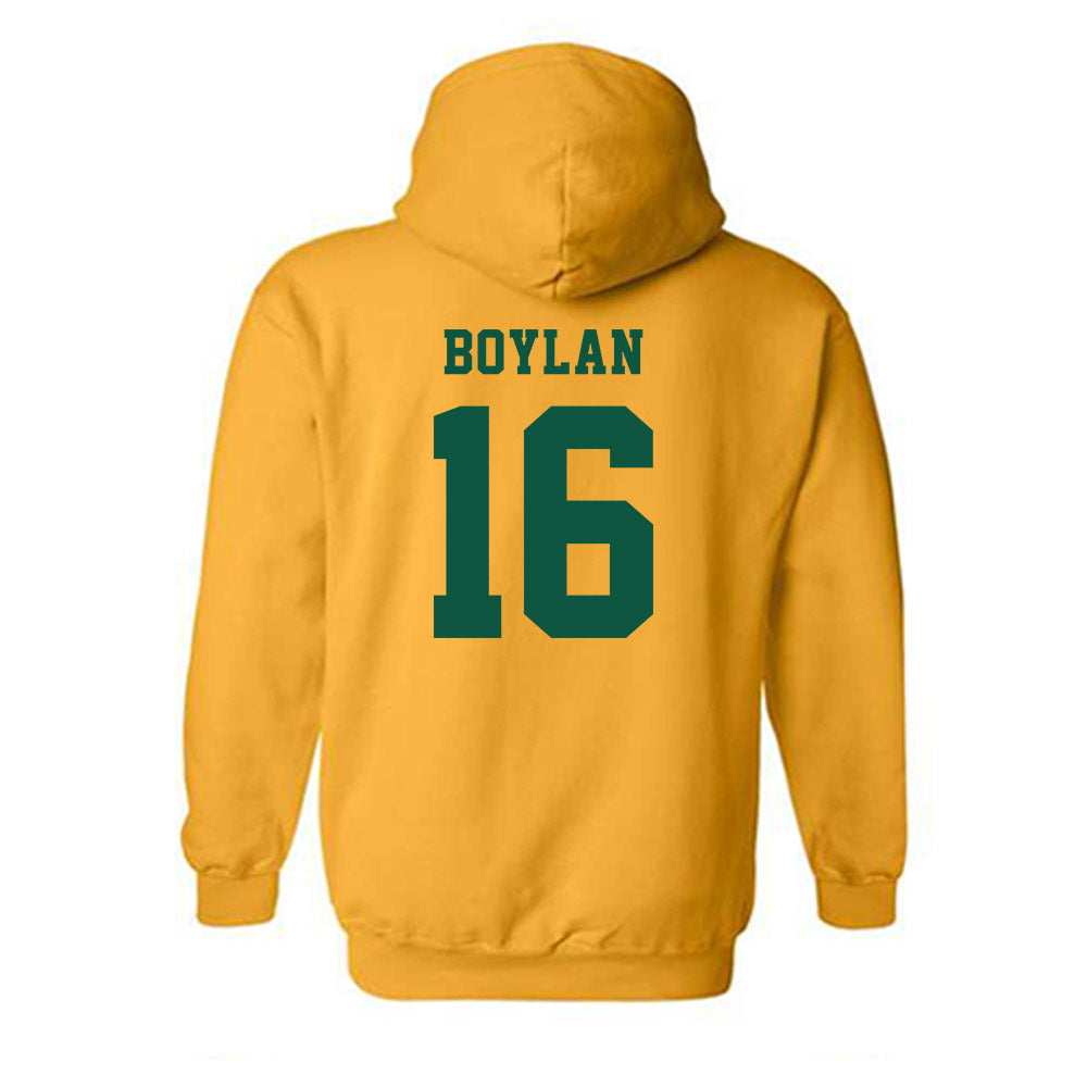 NDSU - NCAA Baseball : Austin Boylan - Classic Shersey Hooded Sweatshirt-1