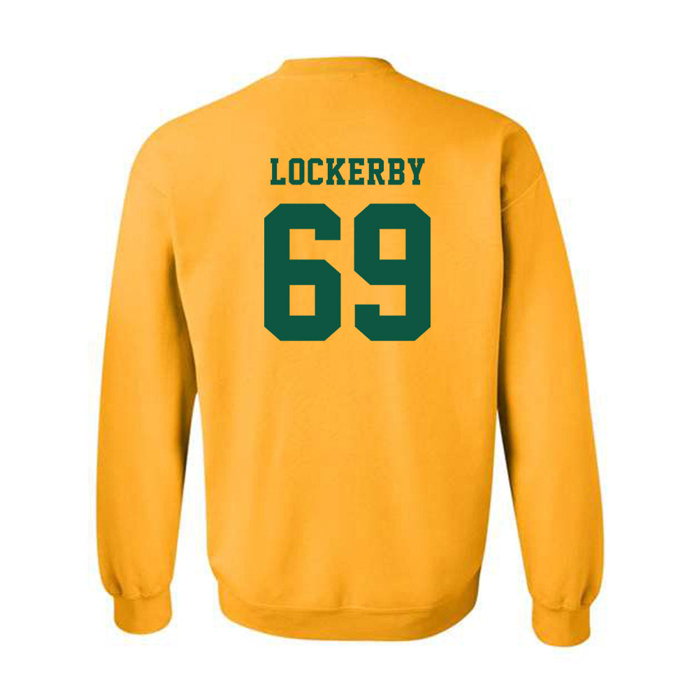 NDSU - NCAA Football : Devin Lockerby - Classic Shersey Crewneck Sweatshirt-1