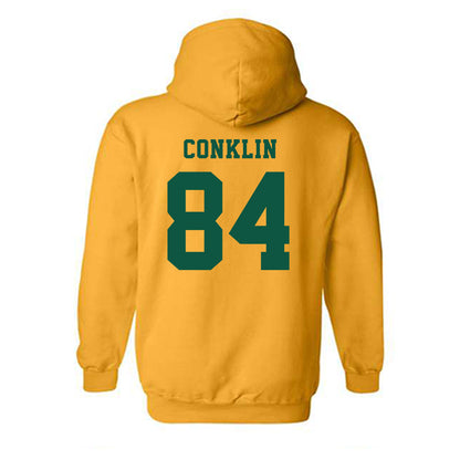 NDSU - NCAA Football : Logan Conklin - Classic Shersey Hooded Sweatshirt-1