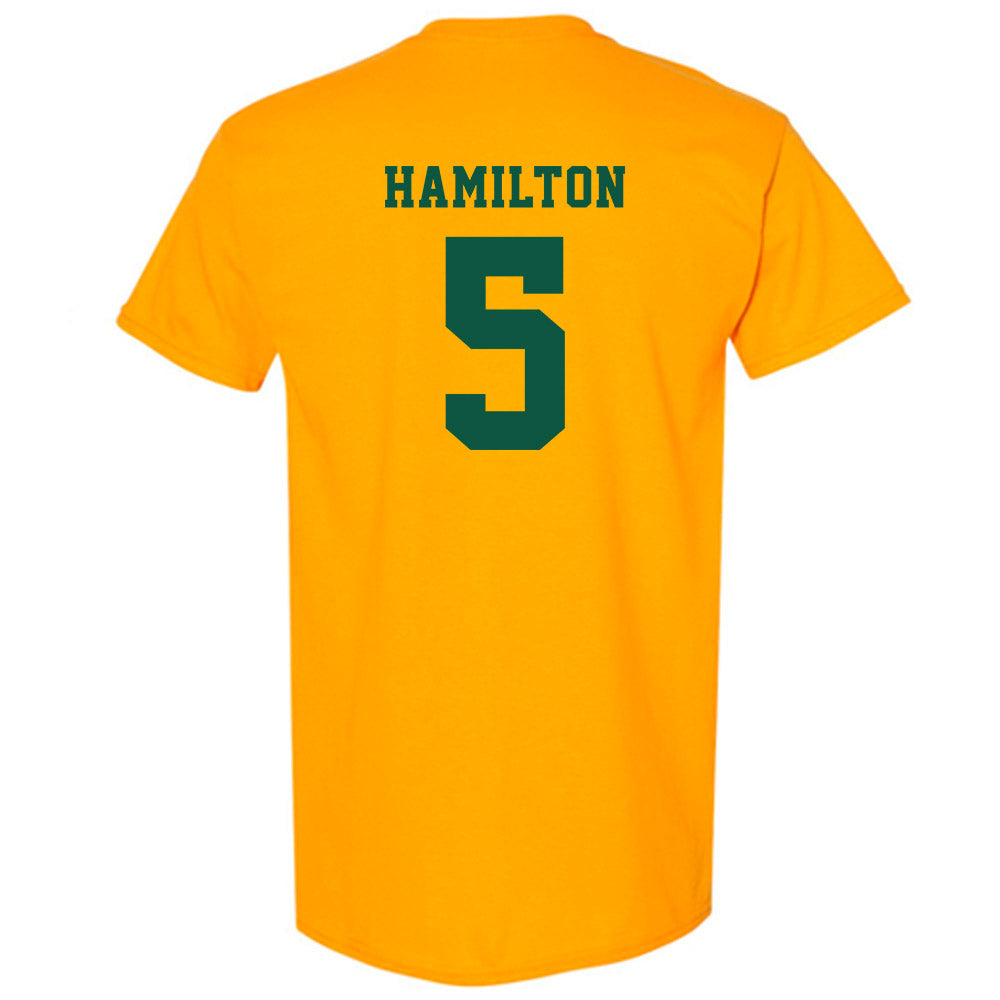 NDSU - NCAA Baseball : Davis Hamilton - Classic Shersey T-Shirt-1