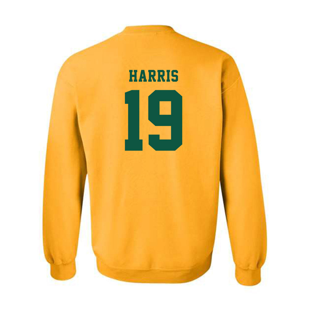 NDSU - NCAA Football : Chris Harris - Classic Shersey Crewneck Sweatshirt-1
