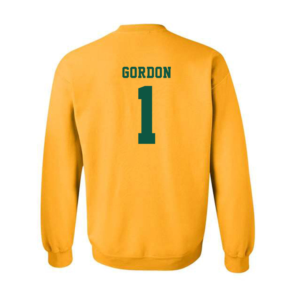 NDSU - NCAA Baseball : Noah Gordon - Classic Shersey Crewneck Sweatshirt-1