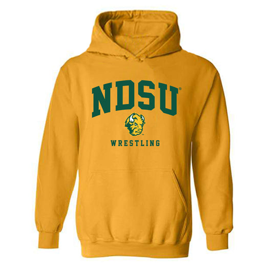 NDSU - NCAA Wrestling : Amantee Mills - Classic Shersey Hooded Sweatshirt