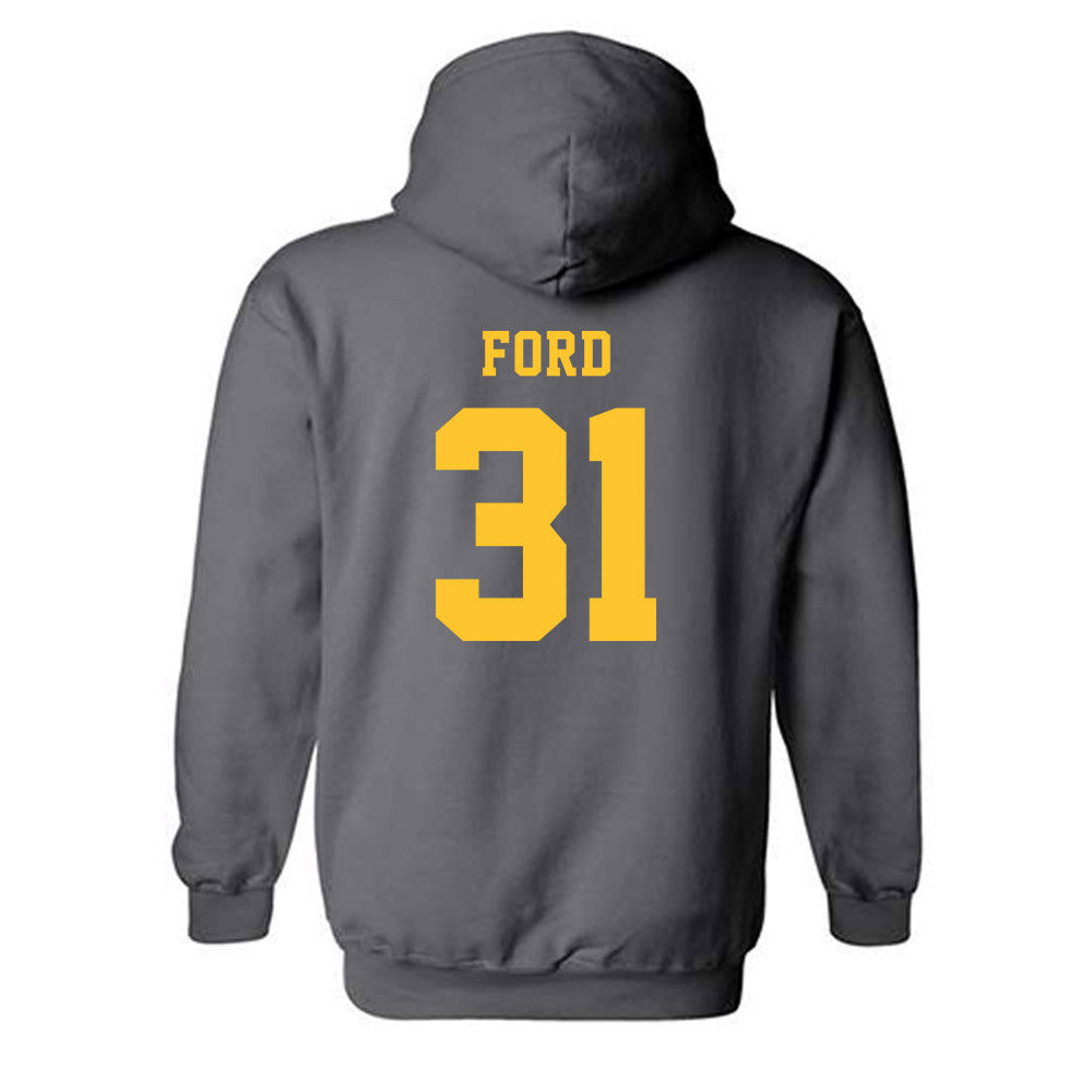 NDSU - NCAA Football : Mikhale Ford - Classic Shersey Hooded Sweatshirt-1