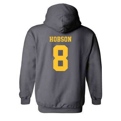 NDSU - NCAA Women's Basketball : Amelia Hobson - Classic Shersey Hooded Sweatshirt-1