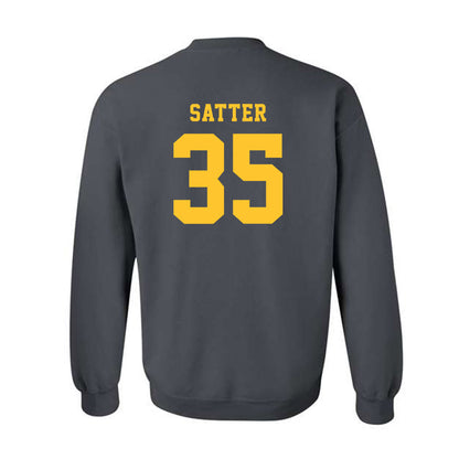 NDSU - NCAA Football : Ryland Satter - Classic Shersey Crewneck Sweatshirt-1