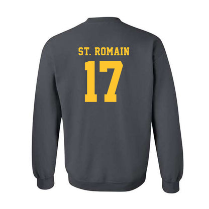 NDSU - NCAA Football : Isiah St. Romain - Classic Shersey Crewneck Sweatshirt-1