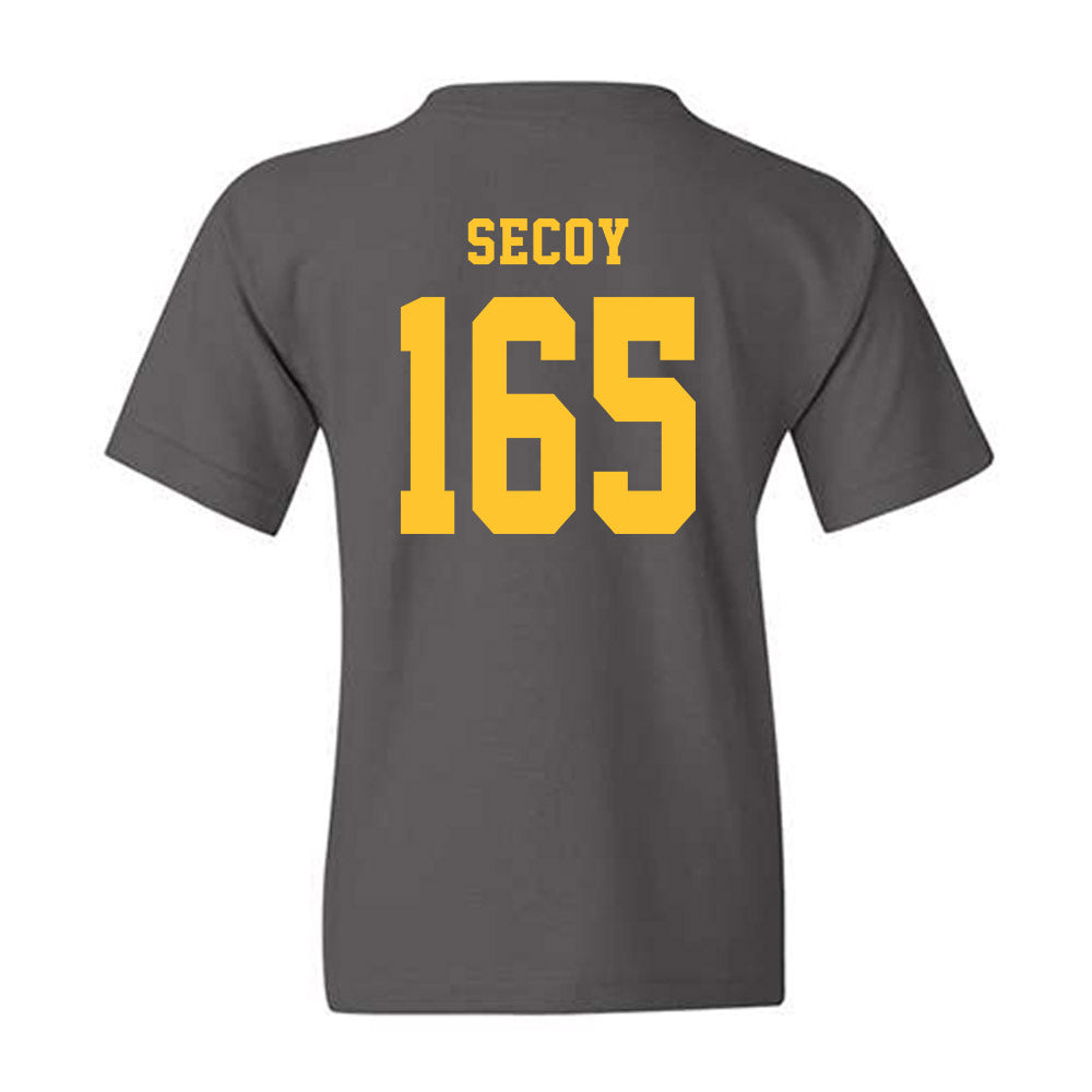 NDSU - NCAA Wrestling : Tyler Secoy - Classic Shersey Youth T-Shirt-1