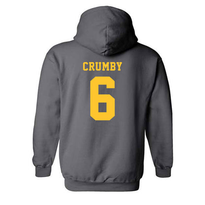 NDSU - NCAA Football : Jaylin Crumby - Classic Shersey Hooded Sweatshirt-1