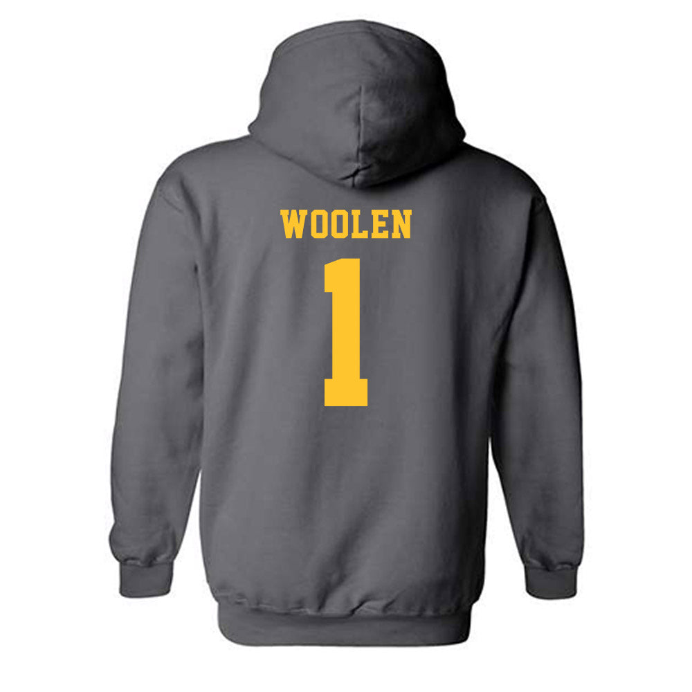 NDSU - NCAA Football : Donovan Woolen - Classic Shersey Hooded Sweatshirt-1