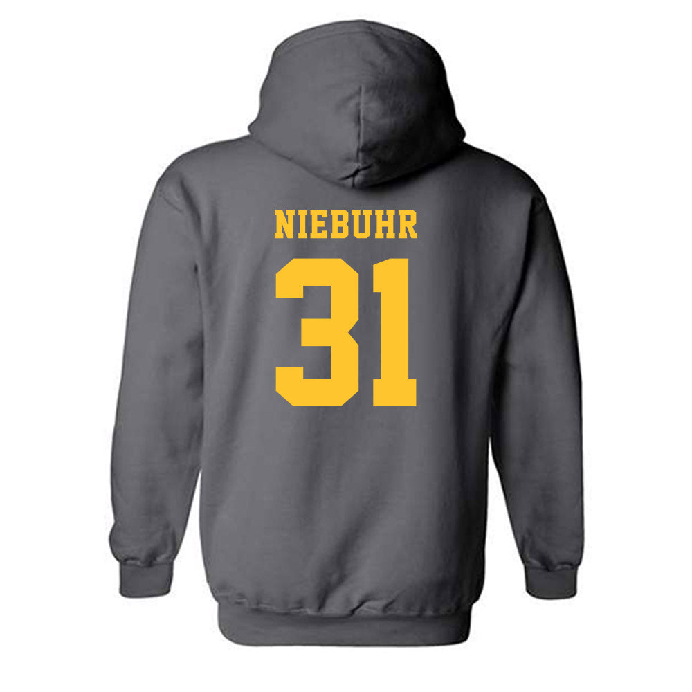 NDSU - NCAA Women's Basketball : Lily Niebuhr - Classic Shersey Hooded Sweatshirt-1