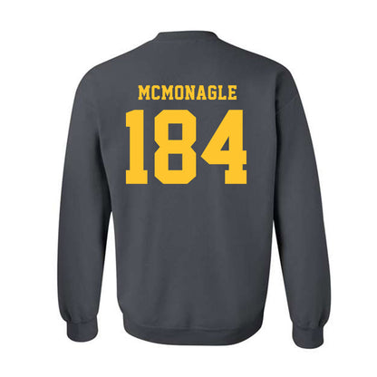 NDSU - NCAA Wrestling : Andrew McMonagle - Classic Shersey Crewneck Sweatshirt-1