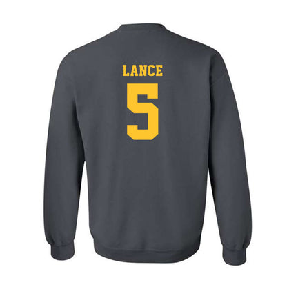 NDSU - NCAA Football : Bryce Lance - Classic Shersey Crewneck Sweatshirt-1