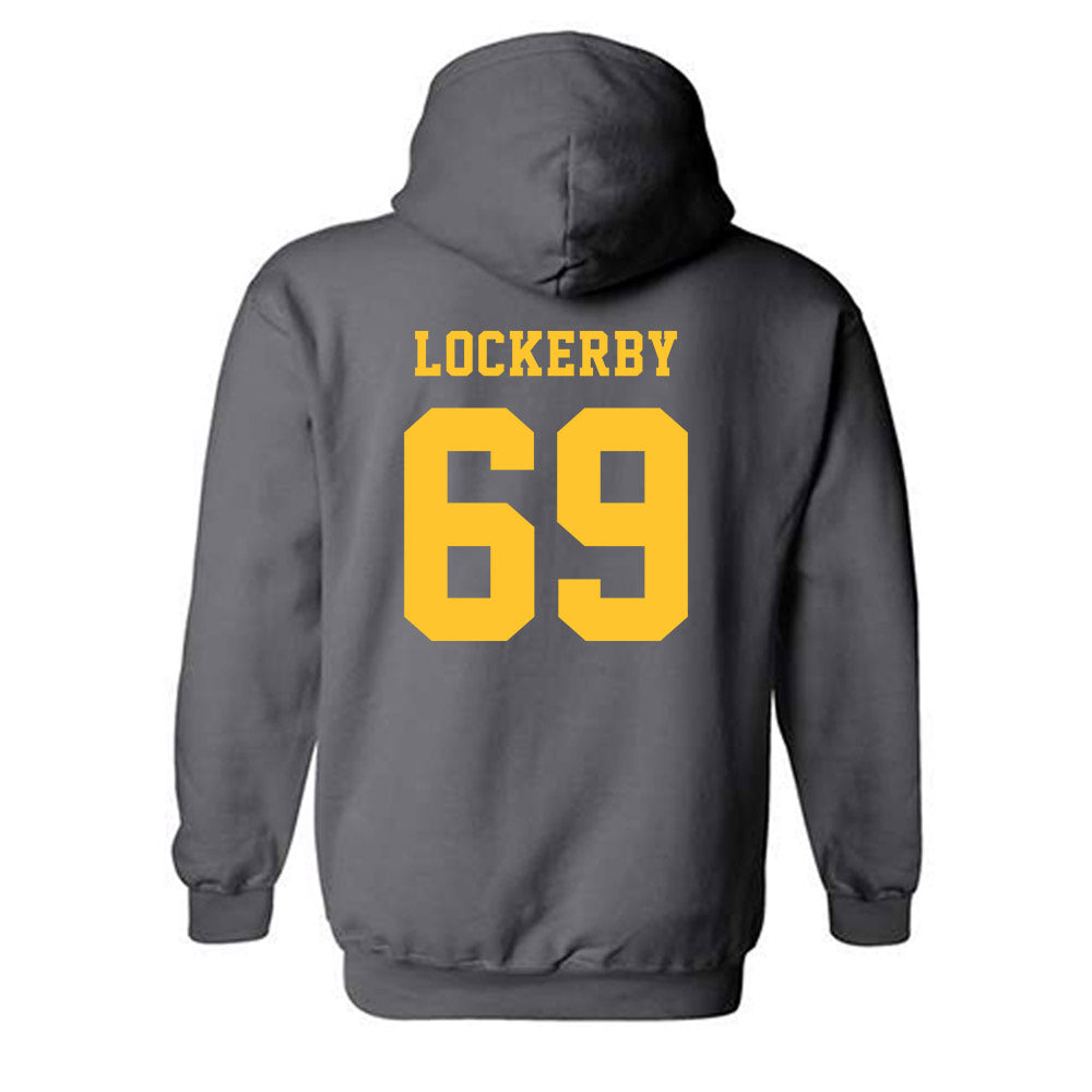 NDSU - NCAA Football : Devin Lockerby - Classic Shersey Hooded Sweatshirt-1
