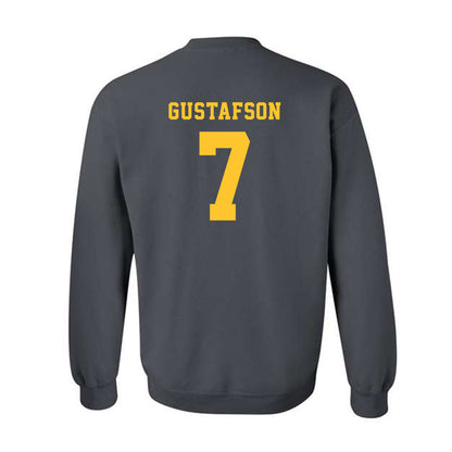 NDSU - NCAA Baseball : Evan Gustafson - Classic Shersey Crewneck Sweatshirt-1
