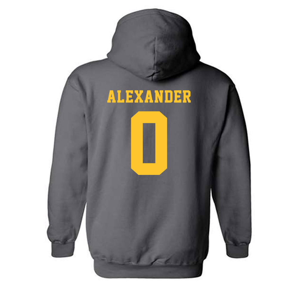 NDSU - NCAA Football : Jaquise Alexander - Classic Shersey Hooded Sweatshirt-1