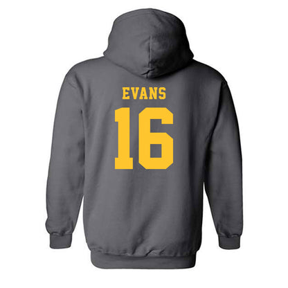 NDSU - NCAA Football : Silas Evans - Classic Shersey Hooded Sweatshirt-1