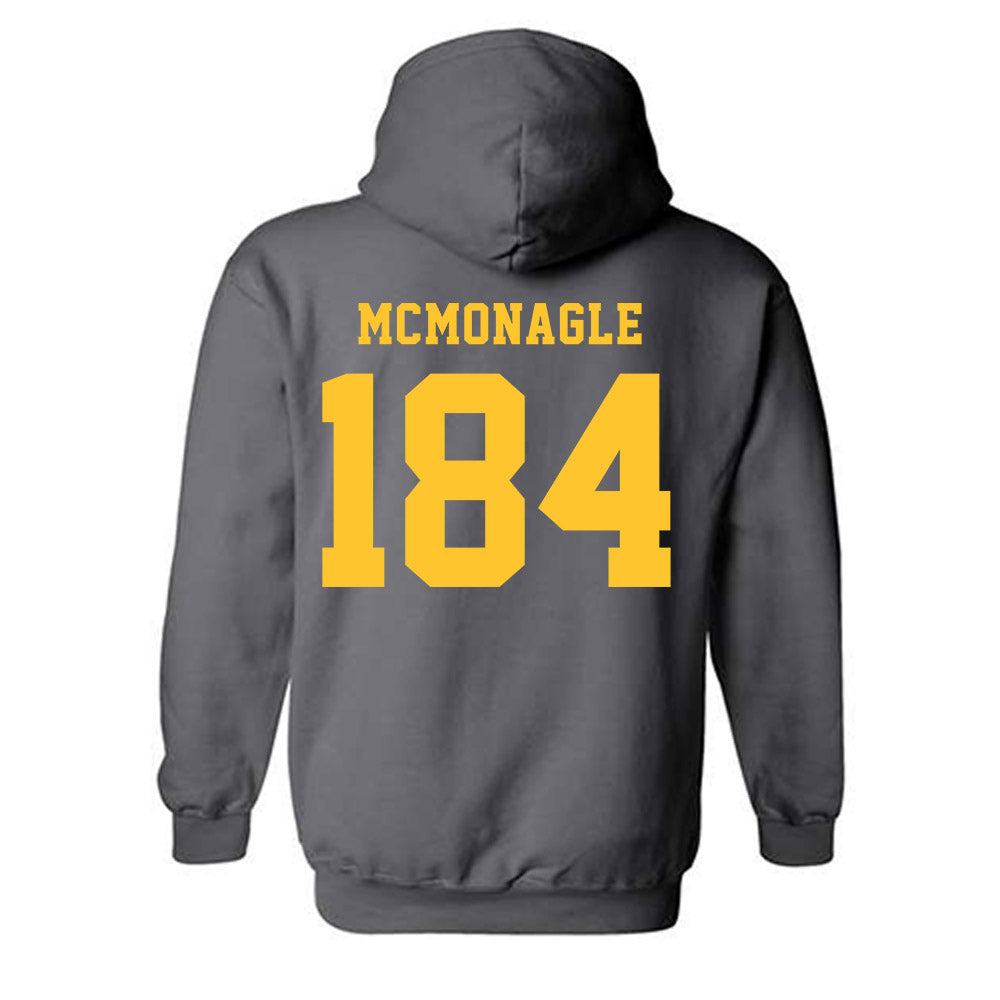 NDSU - NCAA Wrestling : Andrew McMonagle - Classic Shersey Hooded Sweatshirt-1