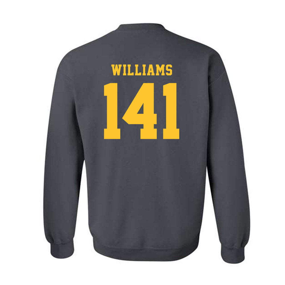 NDSU - NCAA Wrestling : Zytavius Williams - Classic Shersey Crewneck Sweatshirt-1