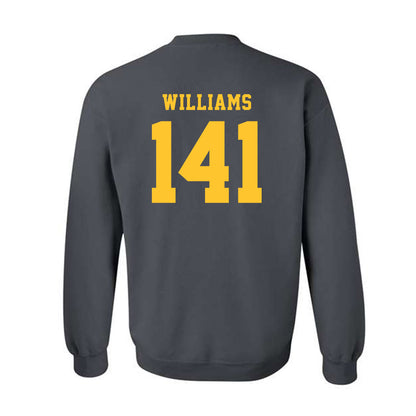 NDSU - NCAA Wrestling : Zytavius Williams - Classic Shersey Crewneck Sweatshirt-1
