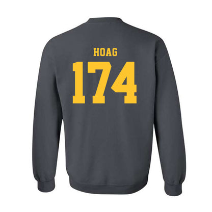 NDSU - NCAA Wrestling : Luke Hoag - Classic Shersey Crewneck Sweatshirt-1