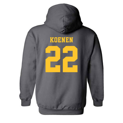 NDSU - NCAA Women's Basketball : Avery Koenen - Classic Shersey Hooded Sweatshirt-1